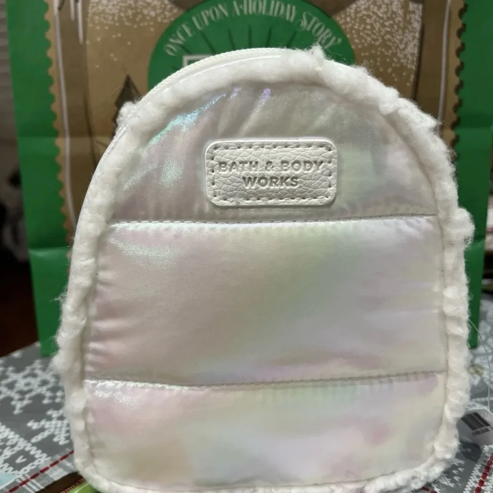 IRIDESCENT COSMETIC MYSTERY BAG BACK PACK